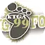Logo Big Foot 99 - KTGA 99.3 FM