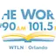 Logo AM 990 and FM 101.5 The Word