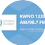 Logo KWNO 1230 AM/98.7 FM