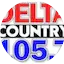 Logo Delta Country 105.7