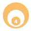 Logo Rádio 4U