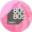 Logo 80s80s Party