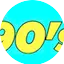 Logo Los noventas