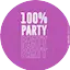 Logo Hit Radio - 100% Party