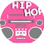 Logo 100FM Radius - Hip Hop
