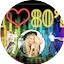 Logo Radio de los 80 y Más