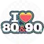 Logo 80s 90s Party Mix Radio