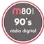 Logo M80 Radio - 90's