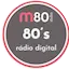 Logo M80 Radio - 80's