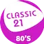 Logo RTBF - Classic 21 80's