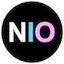 Logo NIO FM 107.5 - Feel The Music