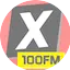Logo X100 FM