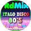 Logo RDMIX Italo Disco 80's