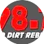 Logo 98.7 Red Dirt Rebel