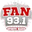 Logo 93.1 The Fan