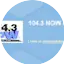 Logo 104.3 NOW FM