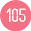Logo Rádio Interativa FM 105 FM