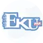 Logo EKU 91.1 FM
