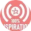 Logo Rádio 100% Inspiration