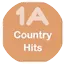 Logo 1A Country Hits