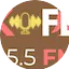 Logo Kfe 95.5 FM