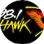 Logo 98.1 The Hawk