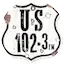 Logo US 102.3 FM