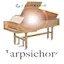 Logo Calm Radio Harpsichord