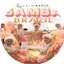 Logo Calm Radio Samba Brazil