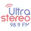 Logo Ultra Stereo 98.9 FM
