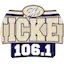 Logo 106.1 The Ticket