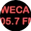 Logo WECA 105.7 FM