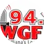 Logo WGFA 94.1 FM & WGFA HD1