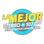 Logo la mejor stereo 107.8 fm