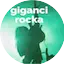 Logo Radio Open FM - Giganci Rocka