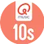 Logo Q Music 10s