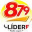 Logo Rádio Líder FM de Carbonita