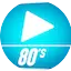 Logo 100% Radio - 80s