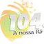 Logo 104.1 FM Nossa Rádio