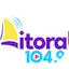 Logo Rádio Litoral fm 104.9