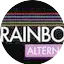 Logo 89 FM Rainbow Alternative