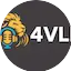 Logo 4 VLF Fm Stéréo