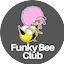 Logo Funky Bees Radio Disney