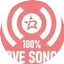 Logo Rádio 100% Love Songs