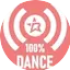 Logo Rádio 100% Dance