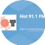 Logo Hot 91.1 FM