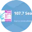 Logo 107.7 Sea FM