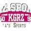 Logo Fox Sports 1450 & 92.7 KGRZ