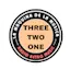 Logo Three Two One Radio retro