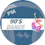 Logo Cool FM - Dance 90's